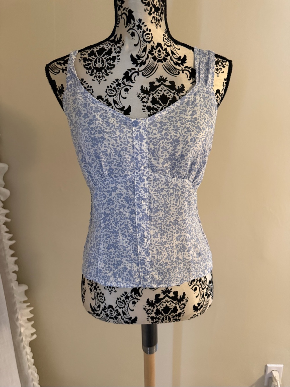 Floral Smocked Tanktop
